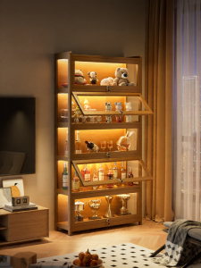 ZHUSHANXIA | LED Lighted Acrylic Display Cabinet