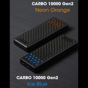 Nitecore Carbo 10000 GEN2- Carbon Fiber Powerbank - 10000mAh - 30W Output- IPX8 - Magnesium Heatsink