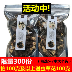 Yunnan Special Products Dried Gastronomic Mushroom One Pound Bag 500g Select 5-7 Sheep Stomach Mushroom Dry Goods