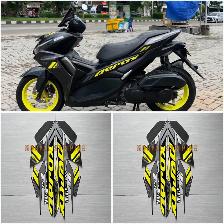 STIKER%20STRIPING%20MOTOR%20AEROX%20155%20VVA%202021%20ABU%20KUNING%20-%20Image%205