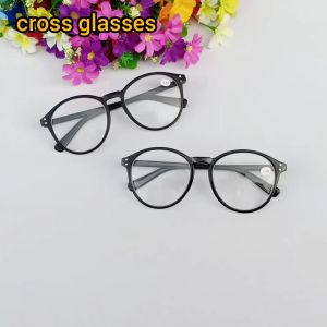 แว่นสายตาสั้น -0.50ถึง-6.00 และค่าสายตาปกติ ทรงหยดน้าใหญ่ รหัส CGS23