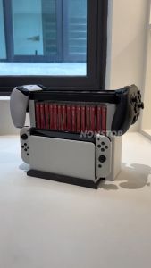 DOBE Nintendo Switch OLED V1/V2 Multi Functional Storage Stand Kit Disc Box Stand Controller Dock Hanger TNS-19051