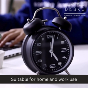 Jam Tidur Clock Table Vintage Desk Clock Table Desktop Clock Office Jam Loceng Klasik