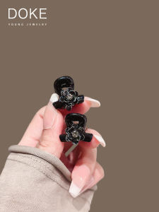 Elegant Small Magnolia Hair Clip Womens Side Hair Organizer Floral Hair Accessories Hair Grips Hair Cards Headwear