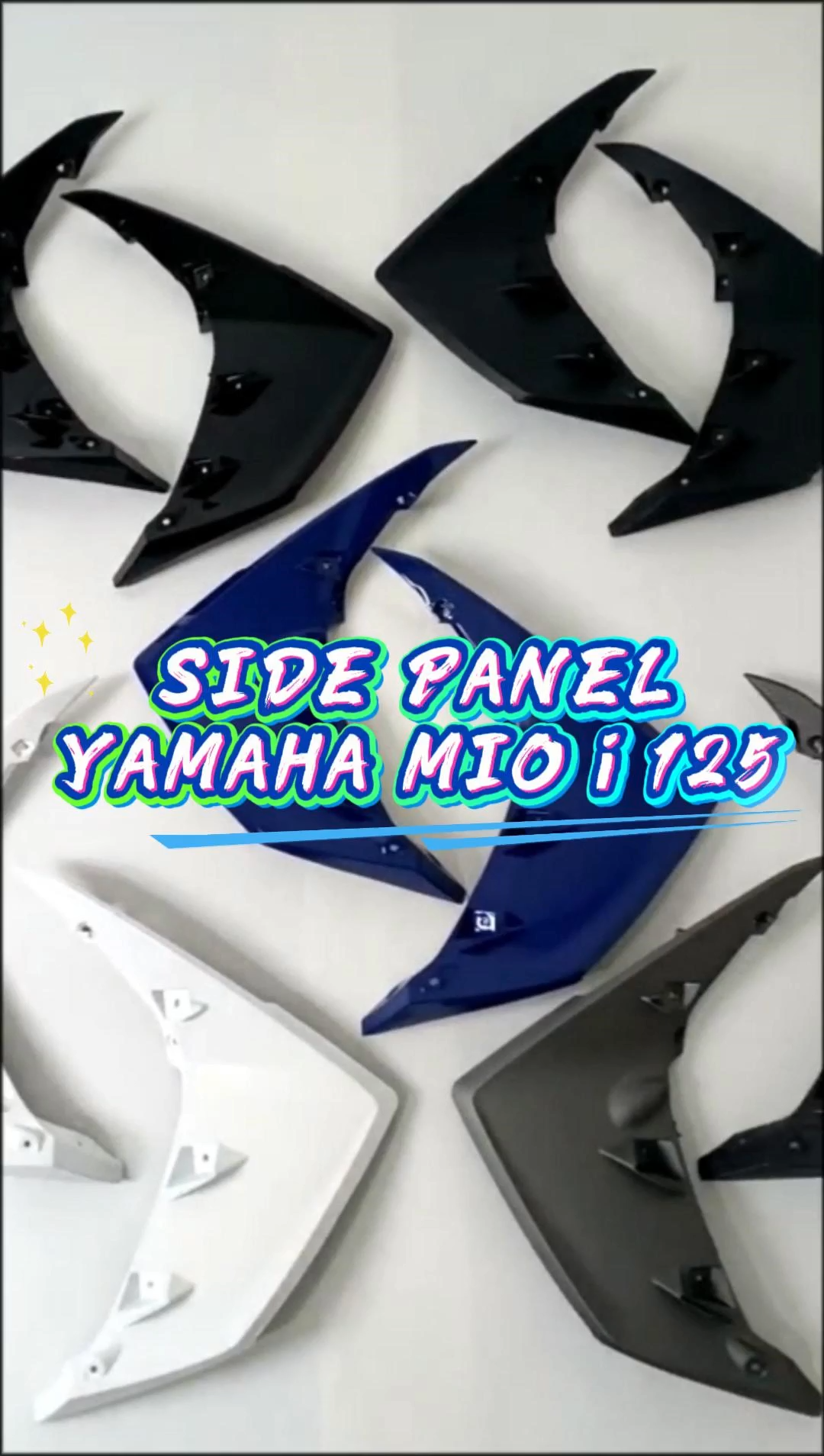 YAMAHA MIO I 125 / MIO M3 SIDE PANEL LEFT / RIGHT MIO I 125 FAIRINGS MOTORCYCLE PARTS