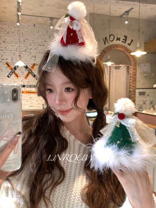 Sweet Christmas Birthday Girls Hairband Plush Decorative Hair Clip Fashionable Hair Accessories Gift for Women Comfortable