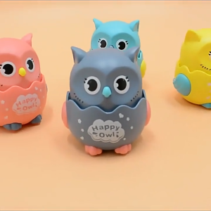 Cartoon Animal Toy Car Mini Funny Owl Vehicle Toy for Baby Press toy Boys gift