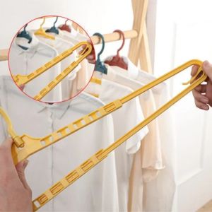 1/3PCS Retractable Clothes Rack Wet Dry Clothes Drying Rack Hanger Adjustable Rotatable Coat Cloth Rack Laundry Tools