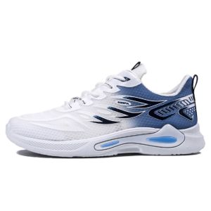Ice Silk Breathable Mens Shoes 2025 New Fashion Mesh Sports Leisure Shoes Student Soft Bottom Running Shoes Anti-slip Wear-resistant