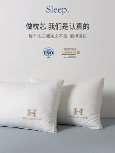 Antibacterial Hotel Quality Maternity Pillow Core Neck Supportive Sleep Aid Single Person Use Long Rectangle Pure Cotton Adult