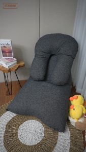 hiyori Bundling Bean Bag + Support - Bean Bag Busa Anti Kempes Sofa Lesehan