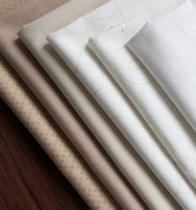 ผ้าลอยน้ำแบบพิมพ์ลายผ้าฝ้ายแท้สำหรับงานฝีมือ DIY ตกแต่งบ้าน ผ้าฝ้ายแท้สีพื้น สีสันสดใส ความหนาปกติ