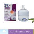 Bình sữa Philips Avent 60ml Natural Cổ Rộng Chống Đầy Hơi Chống Sặc Chính Hãng Dành Cho Bé Sơ Sinh - 1 Đổi 1 Nếu Lỗi NSX. 