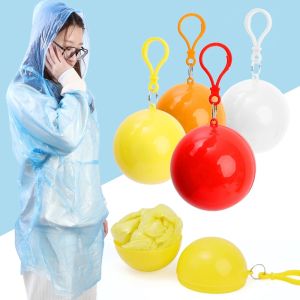 Portable Disposable Raincoats: Waterproof Transparent Rain Cover & Emergency Rain Poncho