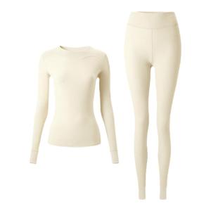 Thickened Fleece Warm Underwear Set for Men And Women Red Color Anti-Cold Winter Clothes Home Clothes Couple Suitable