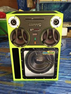 ตู้เครื่องเสียงรถยนต์ฟังในบ้าน ดอก 12 นิ้ว