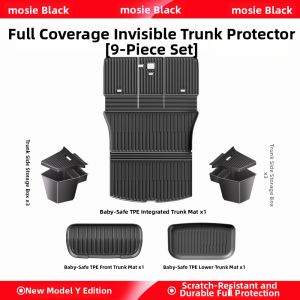 Dibo | TPE Rear Trunk Mat for Tesla Model Y Interior Accessory
