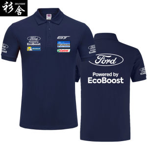 Ford Ford Racing GT Le Mans Restoration Car Fans Racing Suit Polo Shirt Men Lead Short Sleeve T-shirt Half Sleeve