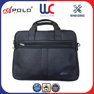 APOLO Premium PVC Business Document Computer Bag Briefcase Crossbody Bag 99279DCB