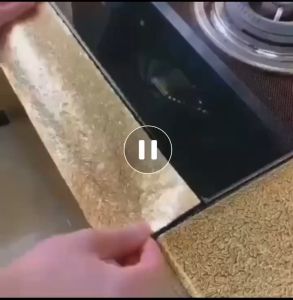 home KITCHEN FOIL 5meter by 45cm self adhesive waterproof foil quality heatproof oilproof