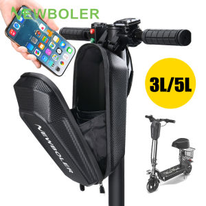 NEWBOLER 3L/5L Bike Bag Waterproof MTB Front Frame Scooter Road Bike Hard Shell Folding Electric Bicycle Bags