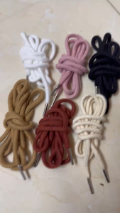 2 sợi Dây luồn(rút)quần mũ áogiày thể thao nhiều màu hoodie tròn đầu kim loại chất liệu Polyester từ 11m-1m4 may mặc