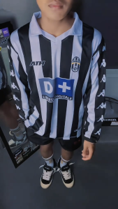 ATHLETIC SPORTWEAR - Jersey Vintage Bola Fantasy Juve 1999-2000 Fullprinting Casual - Atasan