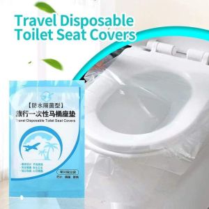 50Pcs/Pack Travel Disposable toilet seat Covers Mat Portable Camping Hotel Toilet Pad Waterproof Toilet Paper Pad