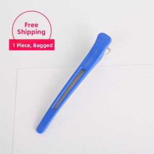 Professional Hairdressing Long Mouth Clip No Trace Haircutting Hair Dividers Popular One-Word Bangs Hair Styling Clips