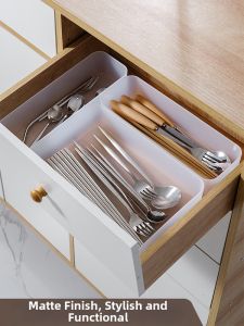BAOJIAWANG | Hộp Đựng Dao Dĩa Nĩa Và Đũa Trong Tủ Bếp