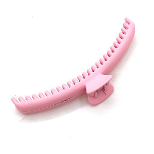 Korean Style Frosted Toothed Hair Grab Clip Womens Elegant Back of Head Bun Shark Clamp Forehead Hair Clip Hair Accessories