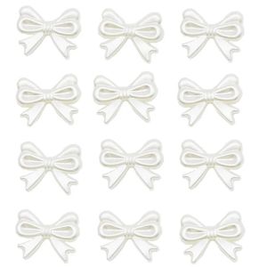 (50 ชิ้น/แพ็ค) 1.8x1.4 ซม.มินิเรซิ่นโบว์ DIY ตกแต่งบรรจุภัณฑ์ของขวัญริบบิ้นหัตถกรรมวัสดุอุปกรณ์เสริม