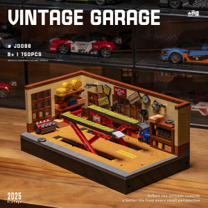 TAOZIAWA | Vintage Repair Shop and American Garage Style Building Blocks