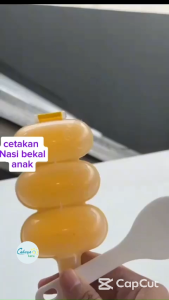 Rice Ball Shaker Alat Cetakan Pembuat Nasi Bento Bulat plus Centong Sendok Nasi