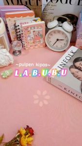 Pulpen Kipas LABUBU Unik Lucu Ready 4 Variant Warna Tinta Hitam / Pulpen Kipas Labubu Cute Imut Ada 4 Warna Favorit Anak Perlengkapan Sekolah Terlengkap Stationary Fancy Harga Termurah Bisa Grosir dan COD