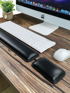 Mechanical Keyboard Support Leather Mouse Pad Wristband Pad Memory Foam Gaming Palm Tray Computer Office Comfortable Hand Pillow Elbow