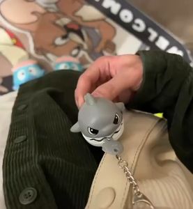 Gantungan Kunci Hiu Lucu & Boneka Hiu Lucu untuk Anak-Anak dan Dewasa