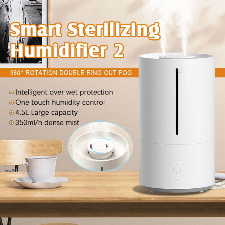 Xiaomi Smart Humidifier 4.5L Large Capacity Water Tank 99.9% ...