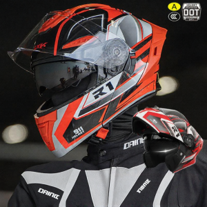 BONINGYU | DOT Certified All Season Flip-Up Motorcycle Helmet