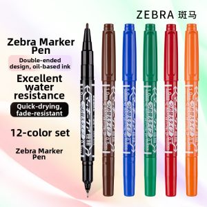 Zebra | Oil-based Dual Tip Markers for Art Students
