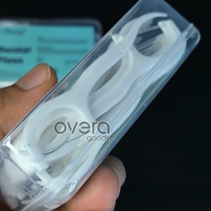 TaffOmicron Dental Floss Benang Tusuk Gigi Pembersih Plak 100 PCS - TF-100