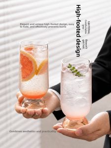 SHELI | Cute High Aesthetic Glass Cup For Home