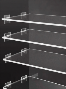 Acrylic wardrobe shelves tiered shelves storage racks cabinet shelves shoe cabinet shelves and interior storage dividers