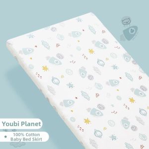 KUB | Class A Quality Waterproof Cotton Baby Crib Sheet