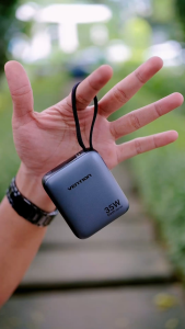 Vention Powerbank Dash Series 10000mAh 35W PD PPS LED Display Power Bank Built in Cable USB Type C