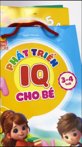 Sách - Combo Phát Triển IQ Cho Bé 3-4 Tuổi - 8 quyển