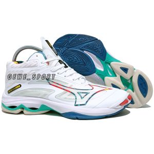 Sepatu Mizuno Volly Lightning Z7 Black Rainbow - Sepatu Voli Mizuno Impor - Sepatu Mizuno Wave Momentum