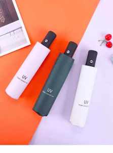 Thick Anti-UV Three-fold Umbrella Automatic Umbrella Rainproof & Sunshade Suitable for Men & Women