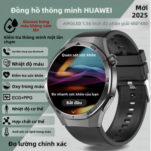 Đồng Hồ Thông Minh Y Tế Huawei 2025 Chức Năng ECG+PPG Đo Huyết Áp Nhịp Tim Gọi Bluetooth Theo Dõi Thể Dục Dành Cho Nam