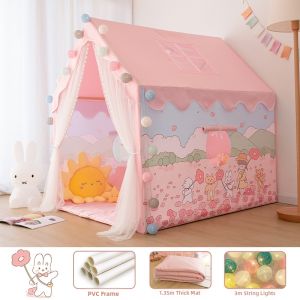 Princess Style Indoor Playhouse Baby Castle Toy House